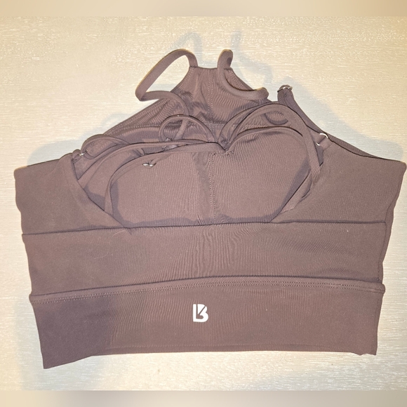 BuffBunny Red and Brown Crop Tops Set - Picture 6 of 10